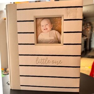 New‎ Kate & Milo Little One Baby Photo Album Memory Book Keepsake Journal